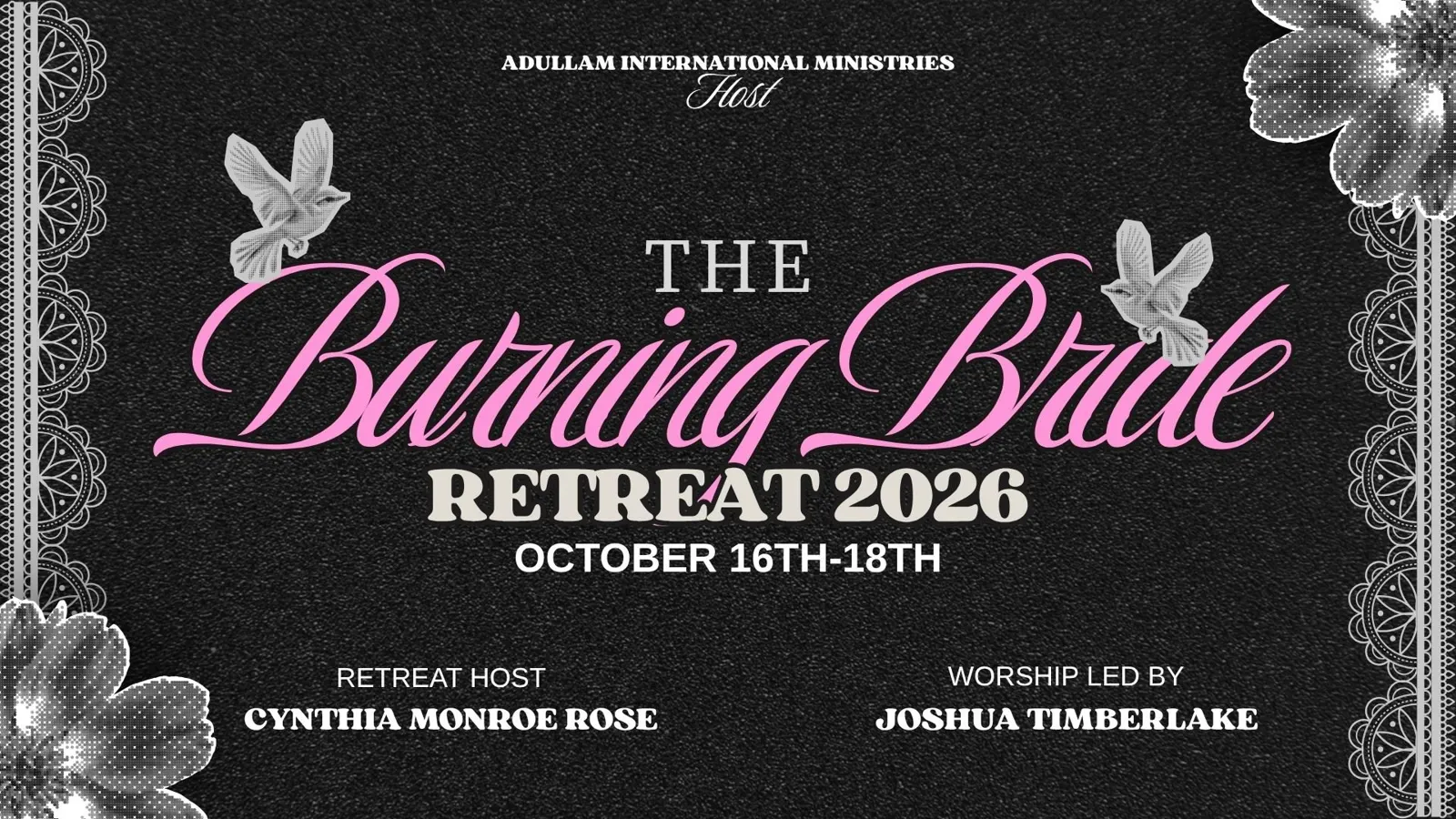 The Burning Bride Retreat 2026 artwork